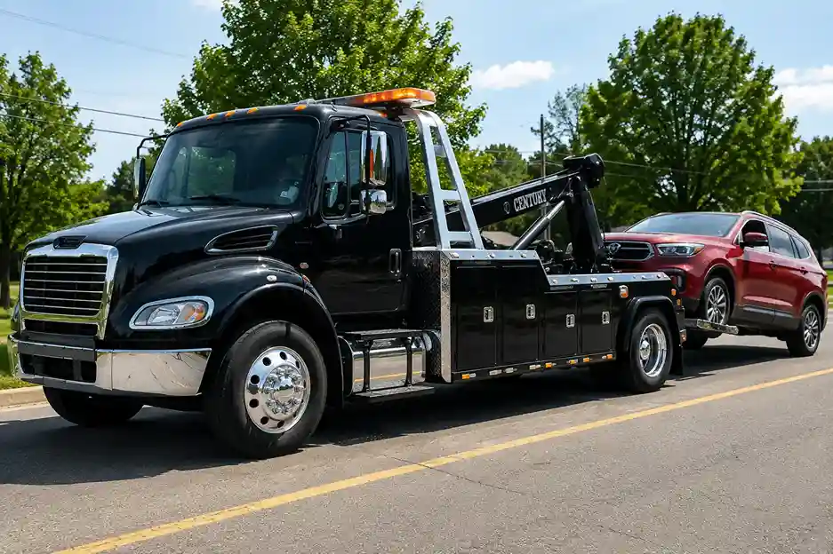 Truck towing service, Ashland